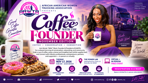 Coffee with the Founder — Coffee. Conversation. Trucking Connections