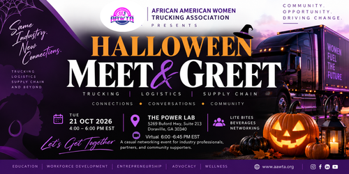 AAWTA Halloween Meet & Greet | Trucking, Logistics & Supply Chain